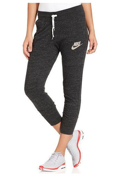  Nike Women's Sportswear Gym Vintage Capri Pants, Black