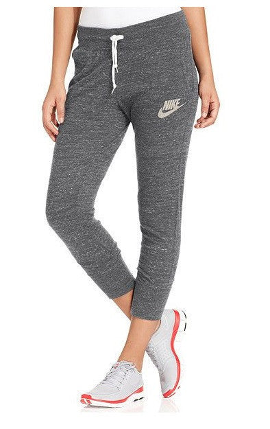 Nike Sportswear NSW Gym Vintage Capri Pants Dark Grey 813875-010 Womens XS