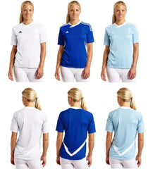 adidas Women's Tiro 11 Short-Sleeve Jersey Top