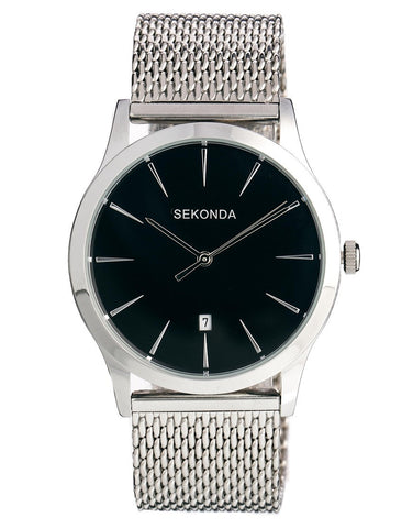 Sekonda Watch Silver Mesh Strap